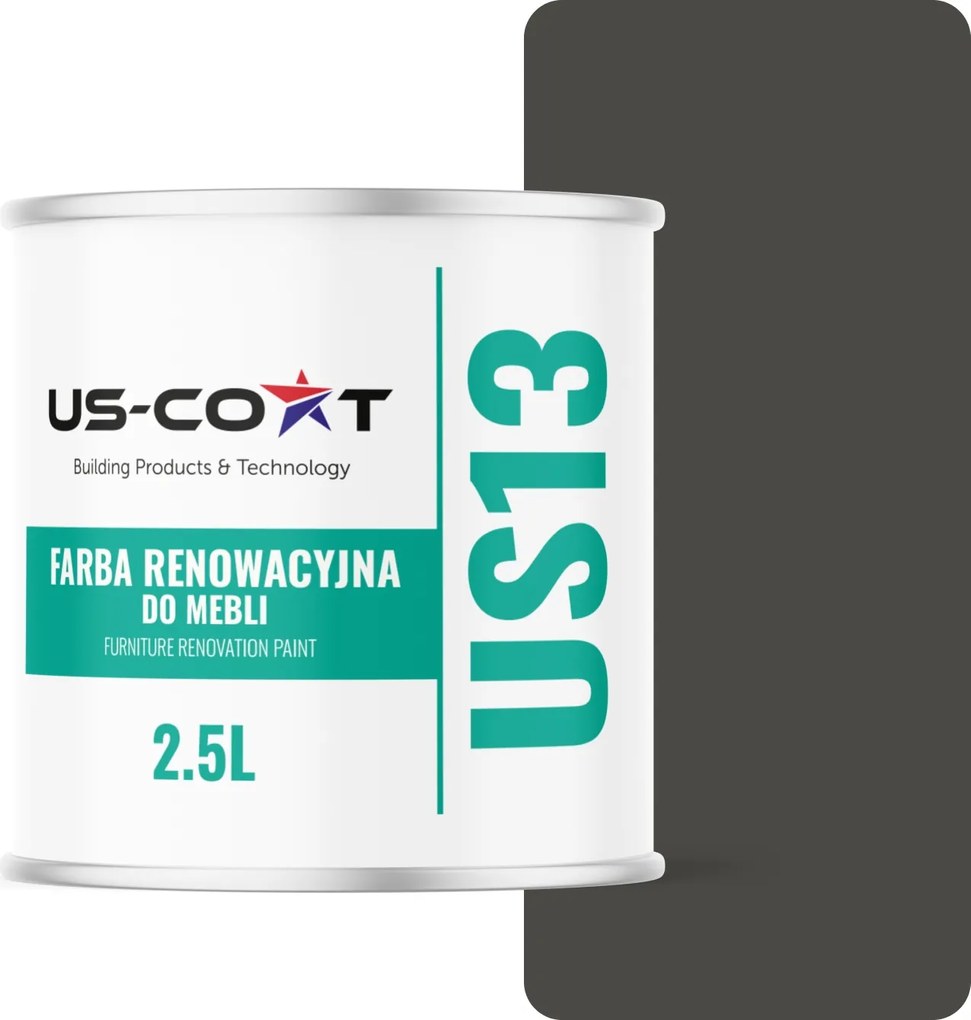 Konyhabútor Festék Szekrényfront Szürke Sötét Ral 7022 Fényes 2,5L