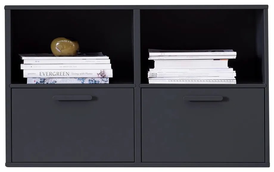 Keep by Hammel fekete fali komód 2 ajtóval