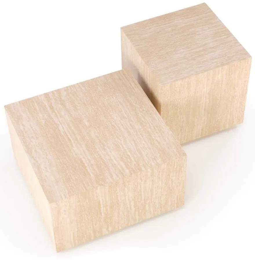 Palmer dohányzóasztal - négyzet, bézs