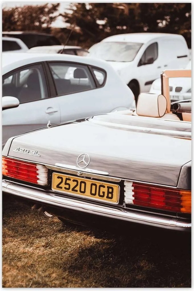 Poszterek 80x120 Mercedes Autó