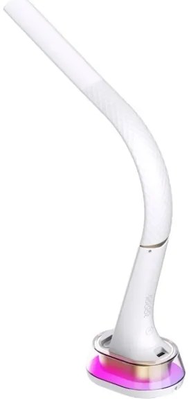 Immax 08974L - CORELLA LED RGB asztali lámpa, 7W, 12 cm, fehér, dimmelhető