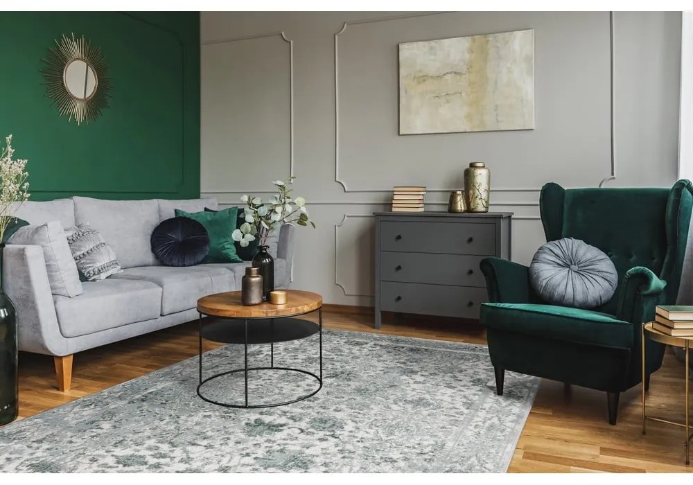 Mentazöld szőnyeg 120x180 cm Sensi Tris – FD