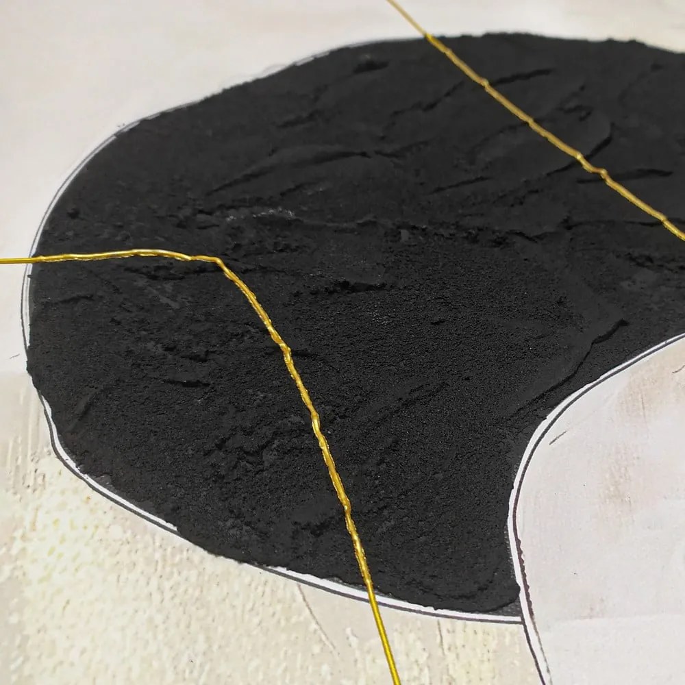 Kép szett kézzel festett részletekkel 2 db-os 50x70 cm Crystal – Styler