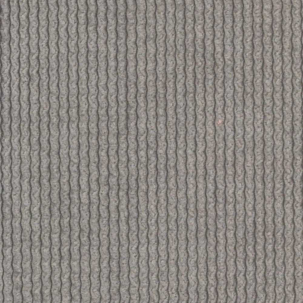 Világosszürke kárpitozott egyszemélyes ágy ágyráccsal 90x200 cm Barker – Ropez