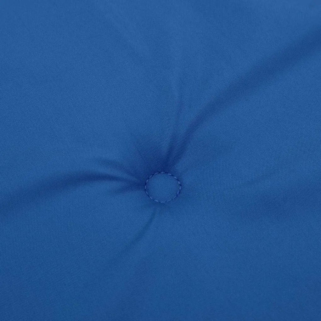 2 db királykék oxford szövet kerti székpárna 50x50x4 cm