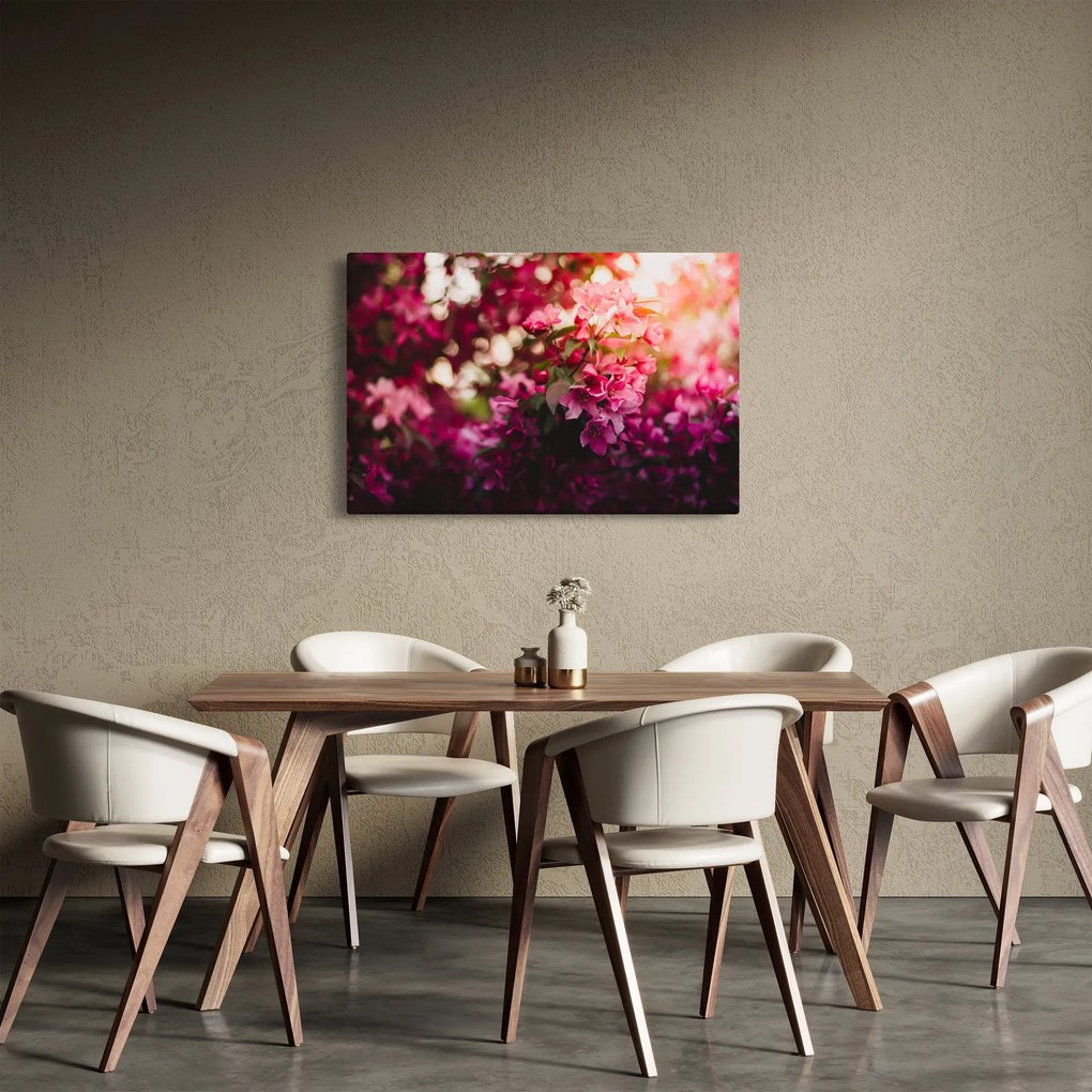 Virágzó bokor képe (90x60 cm)