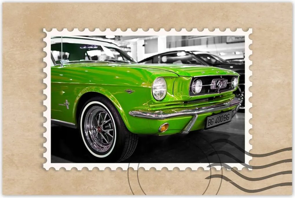 Poszterek 90x60 Lime klasszikus Ford