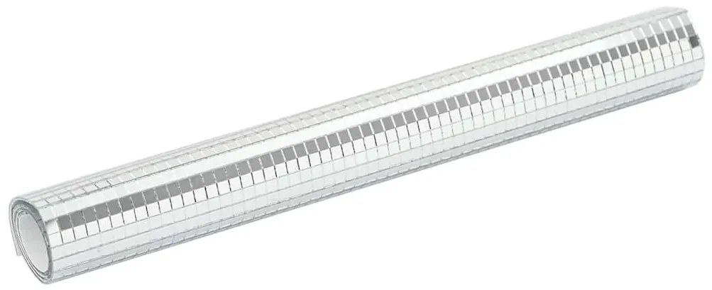 Tükör Mozaik Csempe Geometrikus 12 pcs Ezüst 30 x 30 cm Üveg