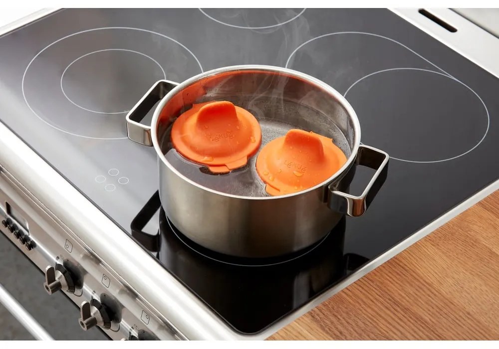 Szilikon buggyantott tojás főző forma szett 2 db-os Pouched egg cooker – Lékué