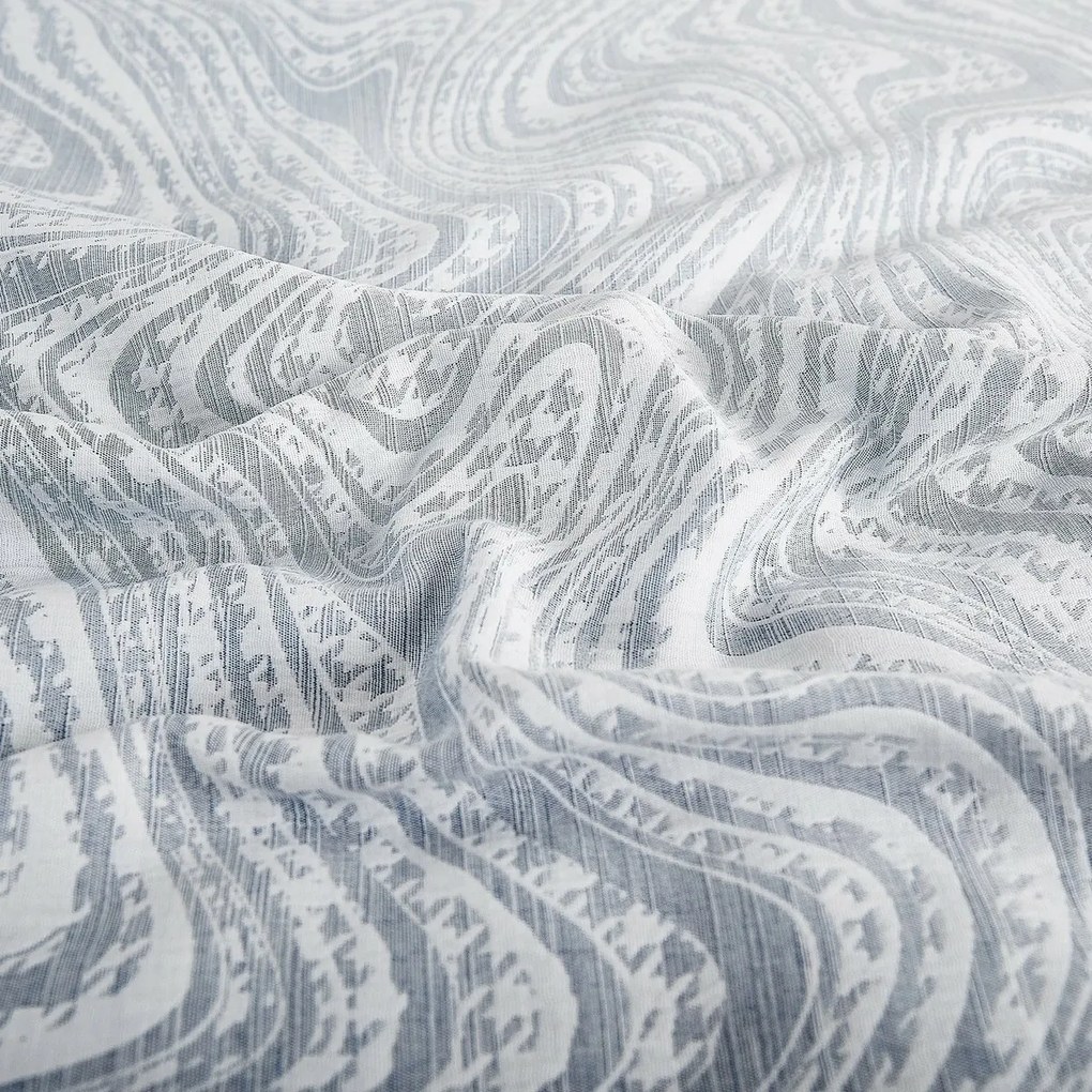 Alabama kék jacquard ágynemű, 140 x 200 cm, 70 x 90 cm