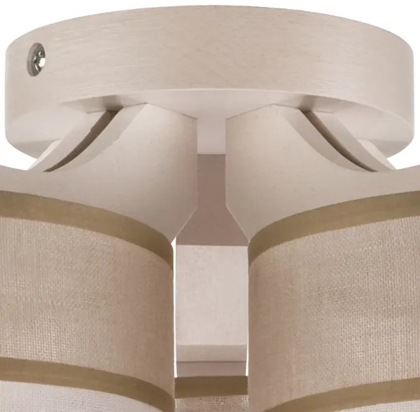 Fali lámpa ANDREA 5xE27/60W/230V bükk