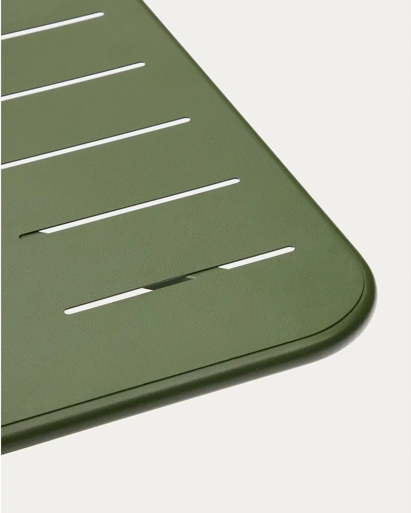 Acél kerti étkezőasztal 70x70 cm Brai – Kave Home