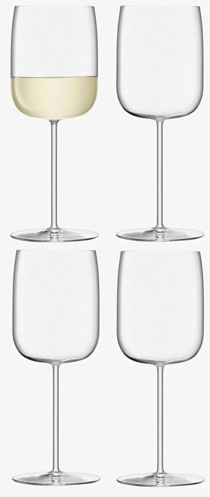 Borospohár Borough, 380 ml, áttetsző, 4 db-os szett - LSA International