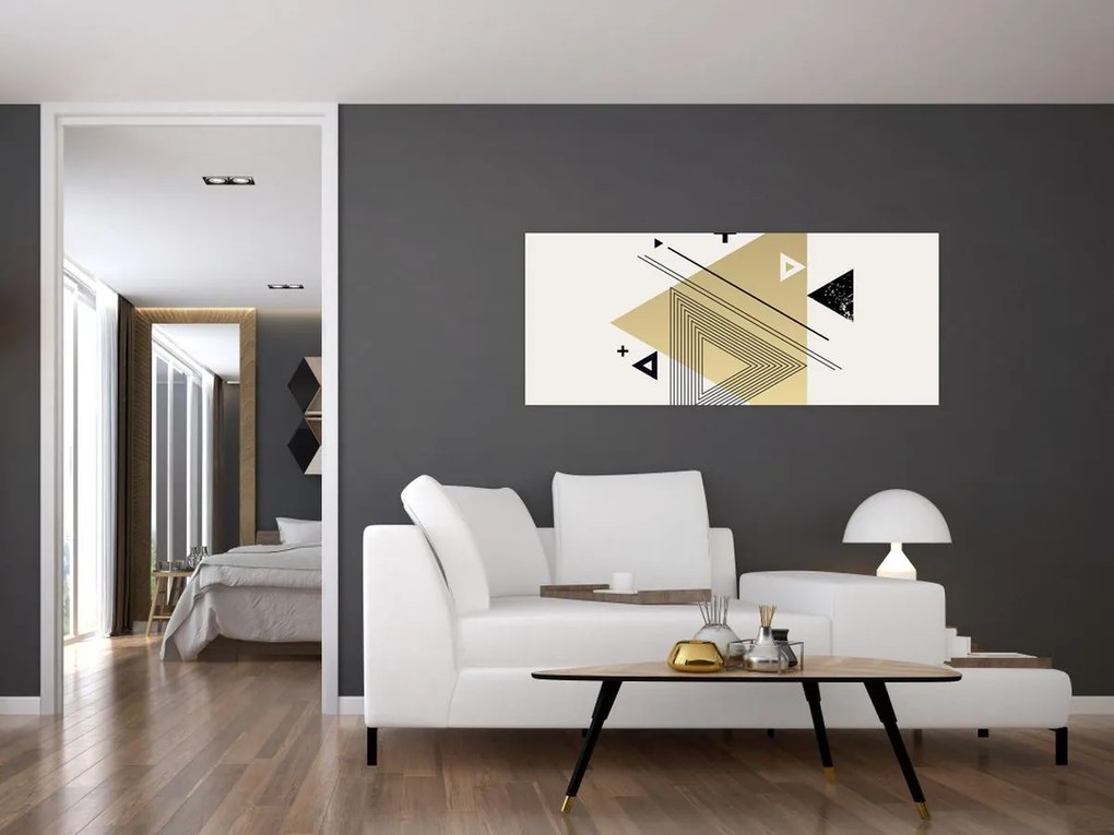 Kép - Geometriai formák N⁰4 (120x50 cm)