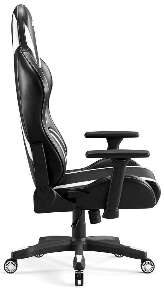 Gamer szék Diablo X-Horn 2.0 Átlagos méret, Fekete-fehér