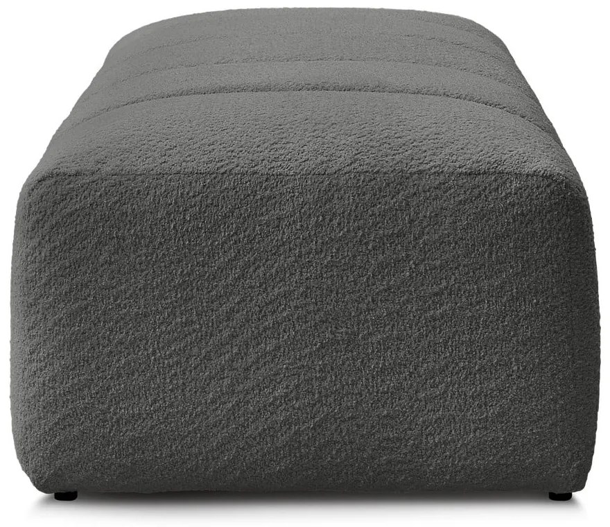 Sötétszürke buklé lábtartó Annecy – Bobochic Paris