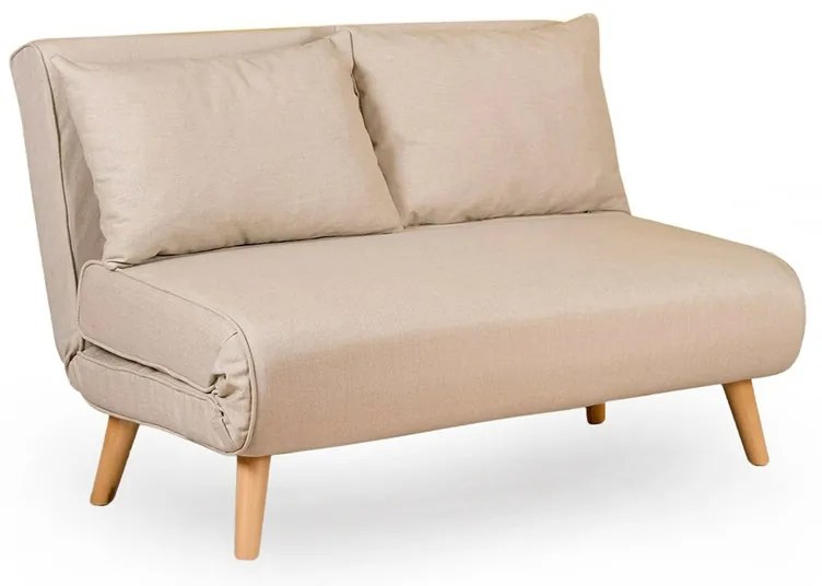 Folde 2 Cream kihúzható kanapé