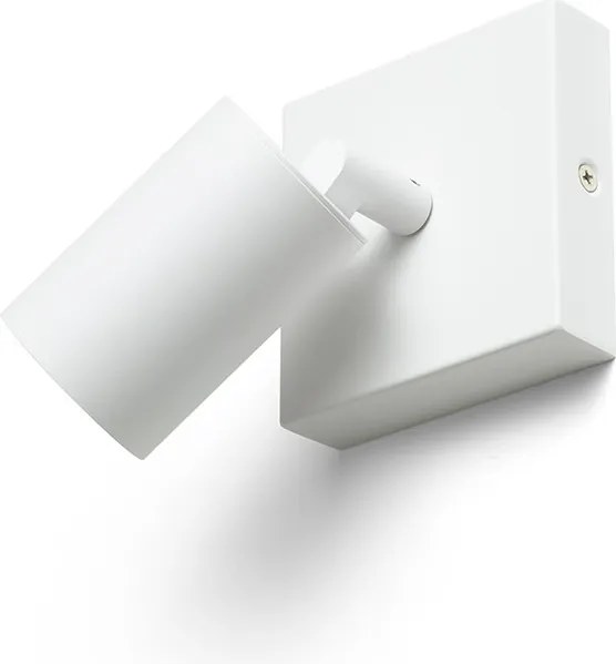 RENDL DUDE SQ přisazená bílá 230V LED GU10 9W