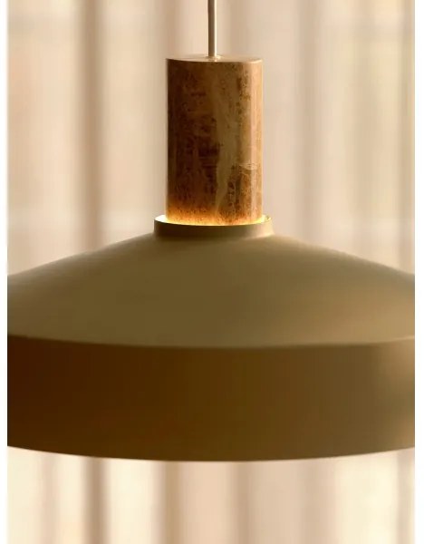 Nordlux - Csillár zsinóron ELVAS 1xE27/60W/230V átm. 37,5 cm bézs