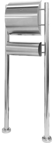 STILISTA Postaláda rozsdamentes acél V2A 144 cm