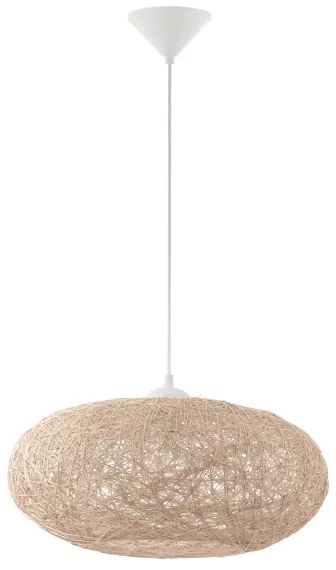 Eglo 93374 - Mennyezeti függesztékes lámpa CAMPILO 1xE27/60W/230V