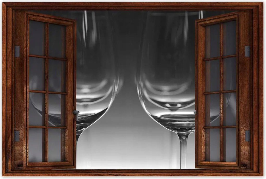 Poszterek 60x40 Borospohár