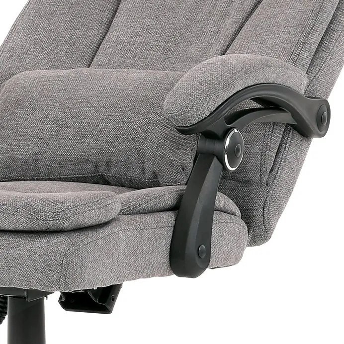 Szürke Irodai Főnöki Szék Hinta Mechanikával. GREY