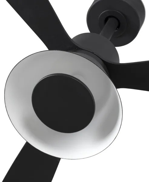 FARO 33761WT-23-LED Dimmelhető ventilátor AMELIA L CONE LED/20W/230V fekete átm. 132 cm WT +DO