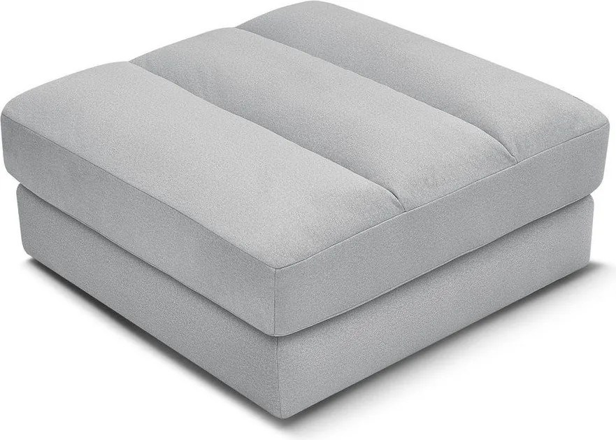 Világosszürke bársony lábtartó Sierra – Bobochic Paris