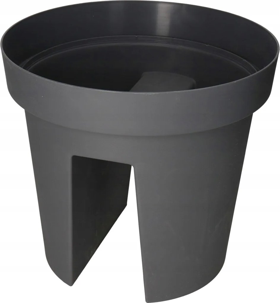 Virágcserép Erkélyláda Kerek Erkélyhez