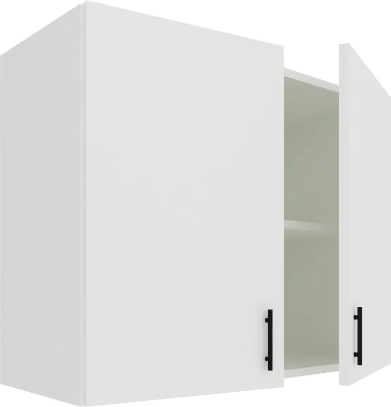 Benita 2 ajtós Felső konyhaszekrény Fehér 80x30x60 cm