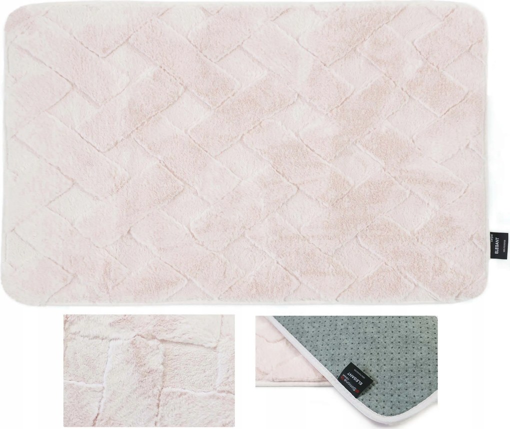 Fürdőszobaszőnyeg Plüss Nyuszi szőrme 50x70cm