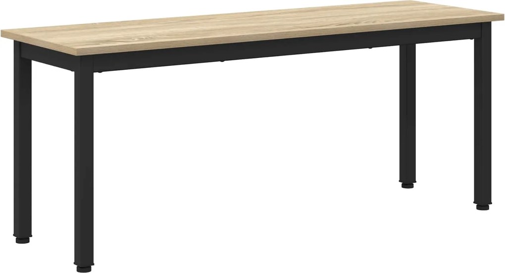 vidaXL pad Sonoma 110 x 35 x 45 cm Faanyag