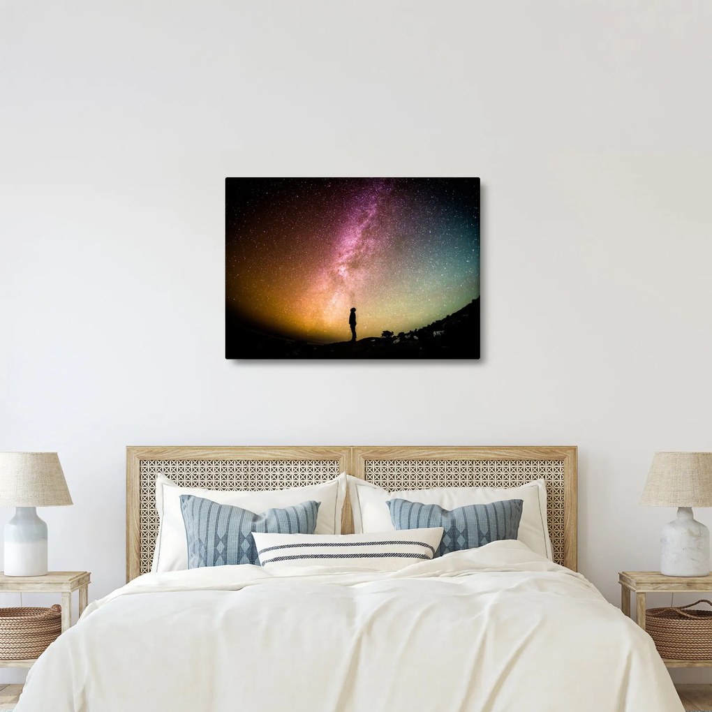 Kép - égbolt tele csillagokkal (70x50 cm)
