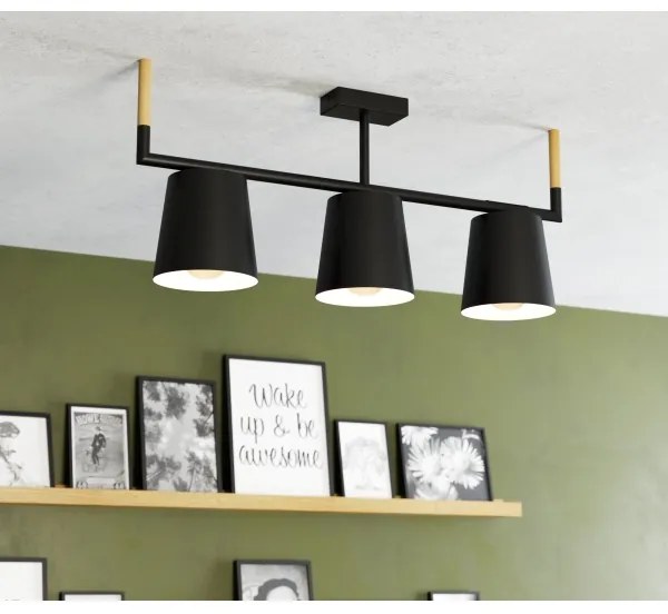 Eglo 43611 - Csillár rúdon LACEY 3xE27/40W/230V