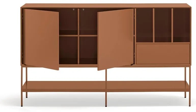 Téglavörös komód 166x98x45 cm Platt – Teulat