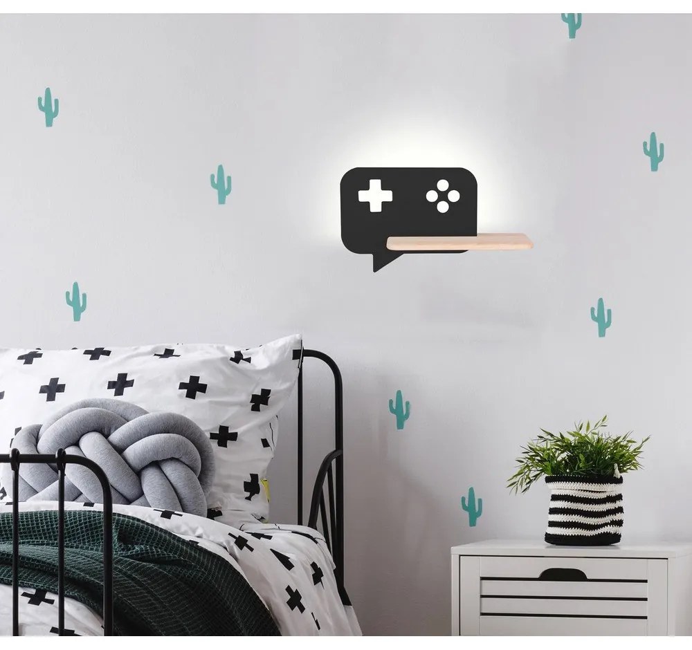 Fekete gyerek lámpa Console – Candellux Lighting