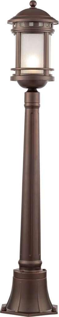 Maytoni klasszikus vintage kültéri állólámpa salamanca barna myo031fl-01br IP44