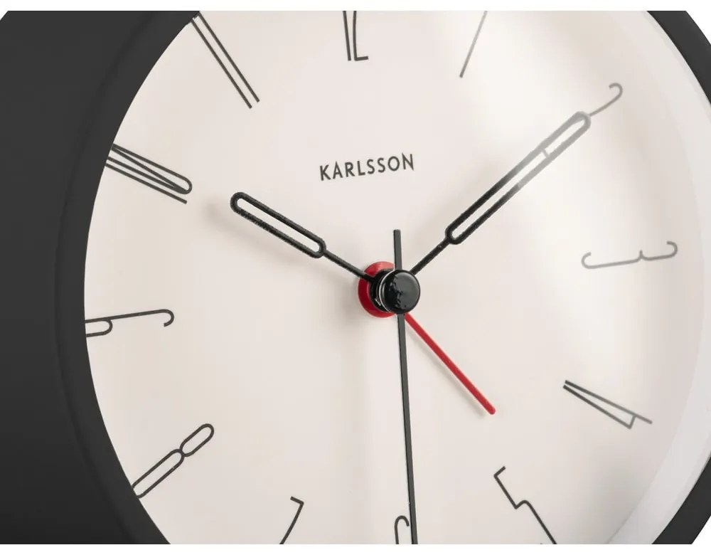 Ébresztőóra ø 11 cm Belle Numbers – Karlsson