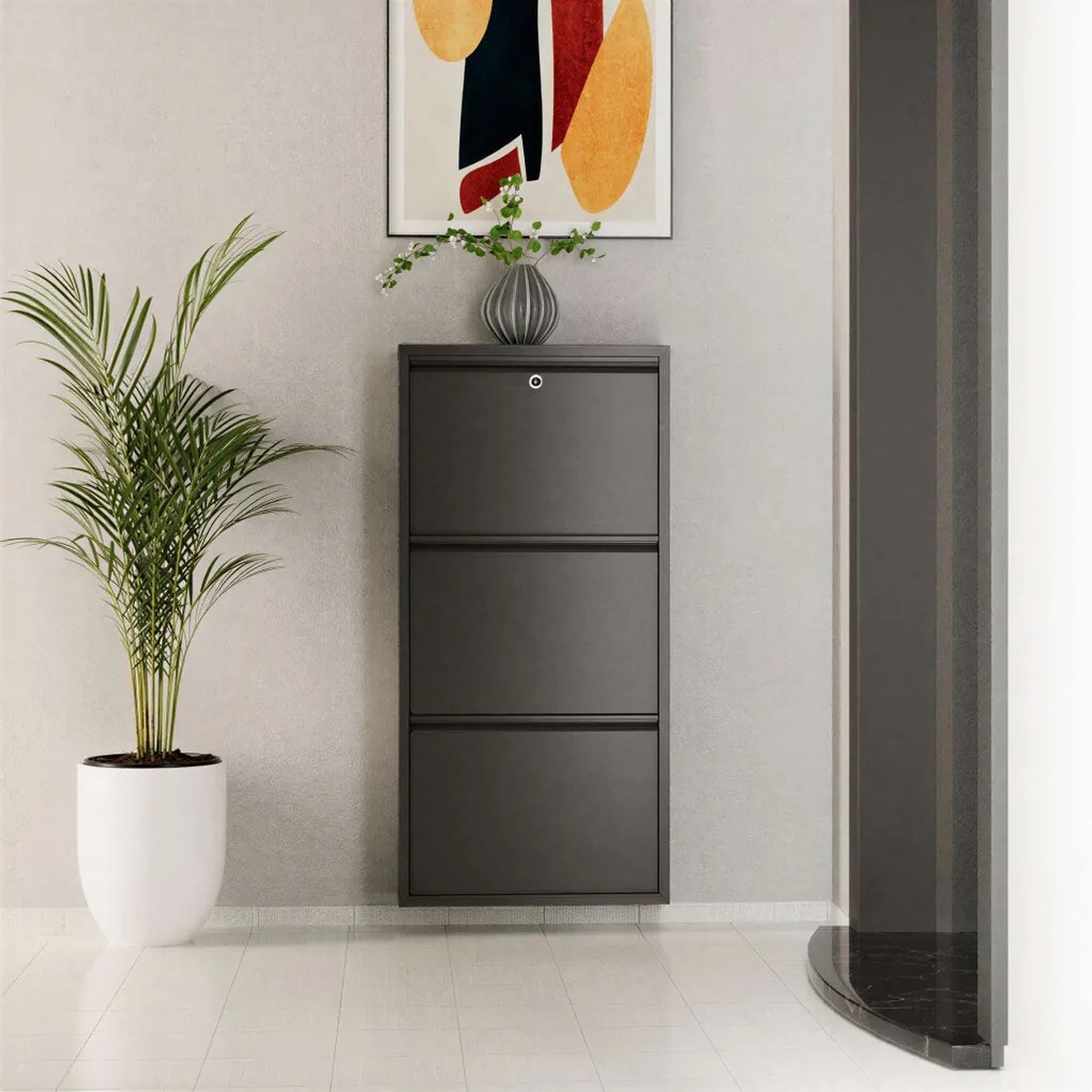 Locking 3 Piece Metal - Anthracite