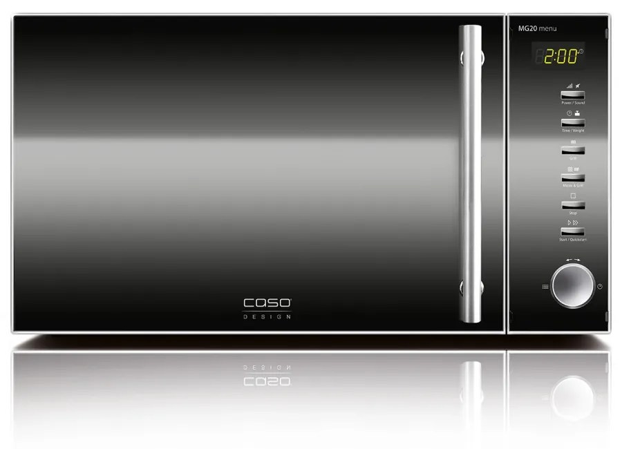 CASO Design MG 20 Menu 800W 20 Liter Grilles Mikrohullámú Sütő