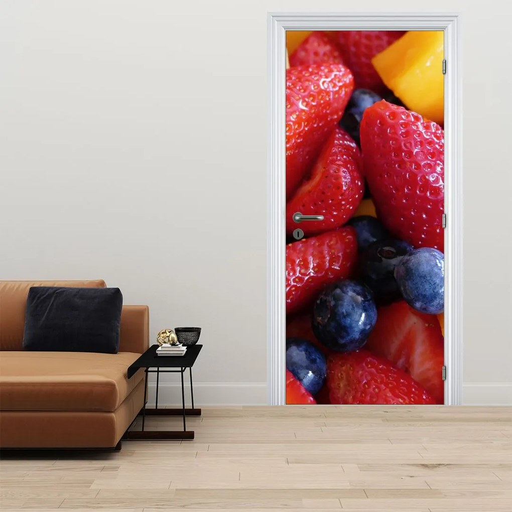 Fotótapéta ajtóra - Gyümölcs (95x205cm)