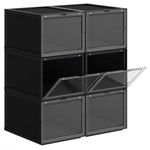 Univerzális zárt tároló rendszer - 6 polc - 56 x 66 cm
