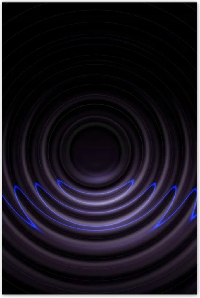 Poszterek 80x120 Zenei hullámok