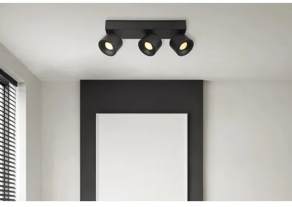 Globo 56961-3B - LED Spotlámpa RAE 3xLED/6W/230V fekete