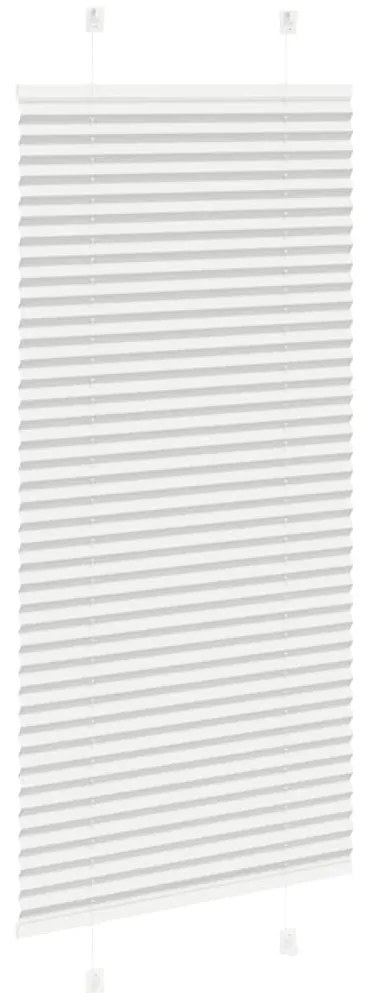 pliszírozott redőny világosszürke 55x150 cm szövetszélesség