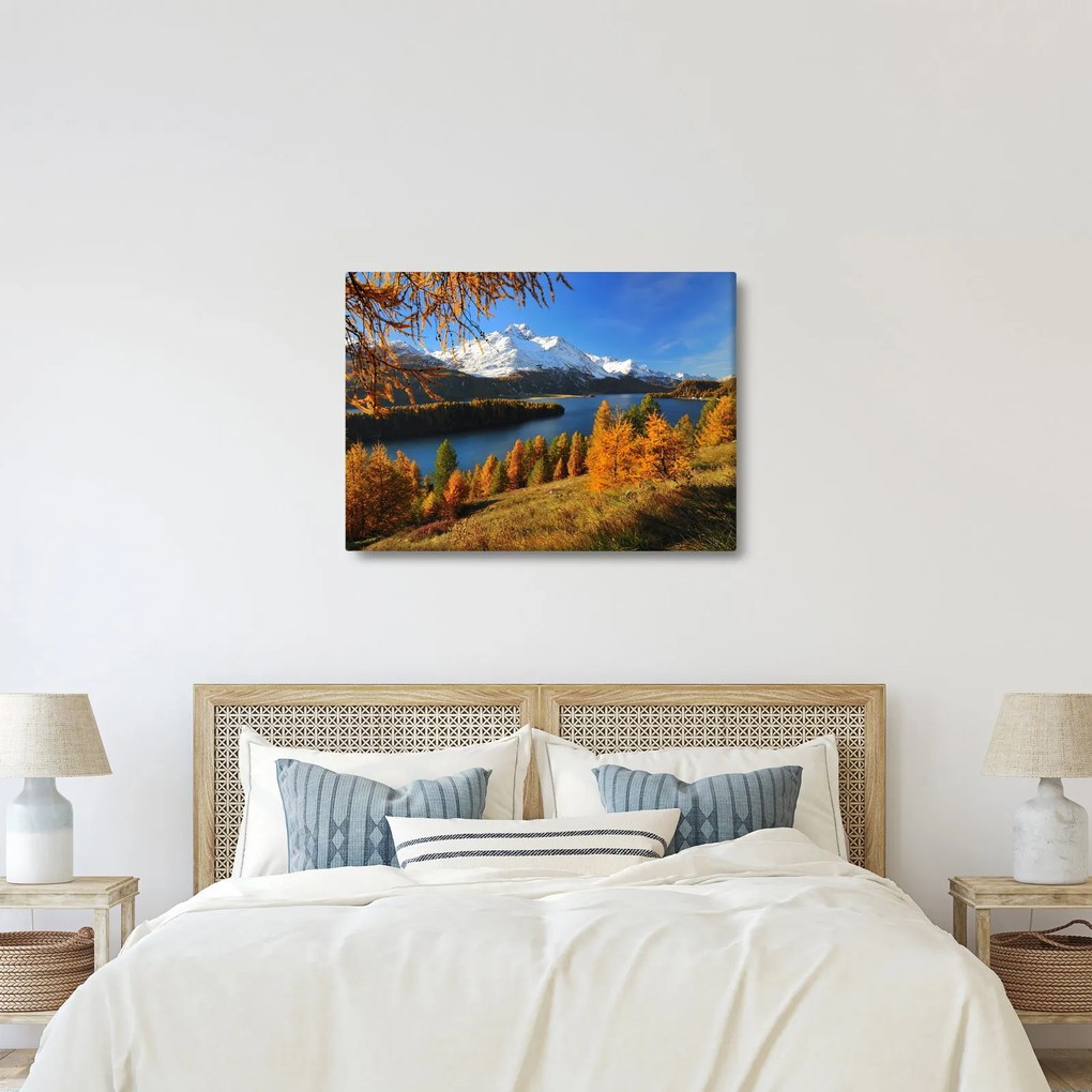 Kép - Ősz az Alpokban (70x50 cm)