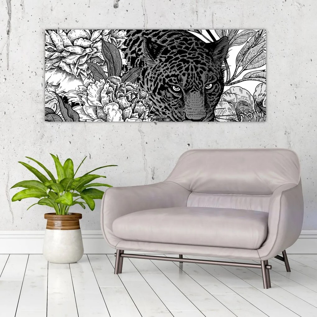 Kép - Egzotikus kert (120x50 cm)