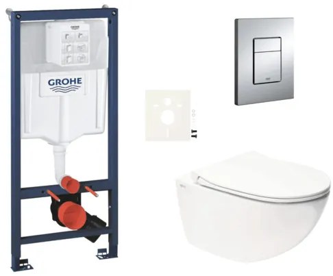 Fali WC szett SAT Infinitio előtétfalas szereléshez SIKOGRSIN11E