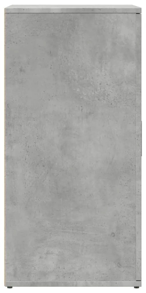 2 db betonszürke szerelt fa tálalószekrény 59 x 39 x 80 cm